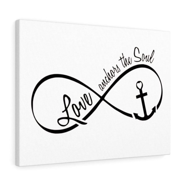 Scripture Canvas Love Anchors The Soul Christian Meaningful Framed Prints, Canvas Paintings - Image 8