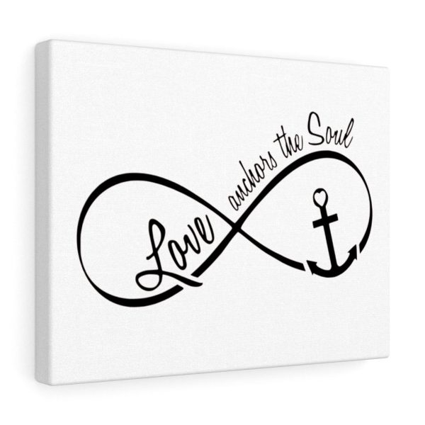 Scripture Canvas Love Anchors The Soul Christian Meaningful Framed Prints, Canvas Paintings - Image 3