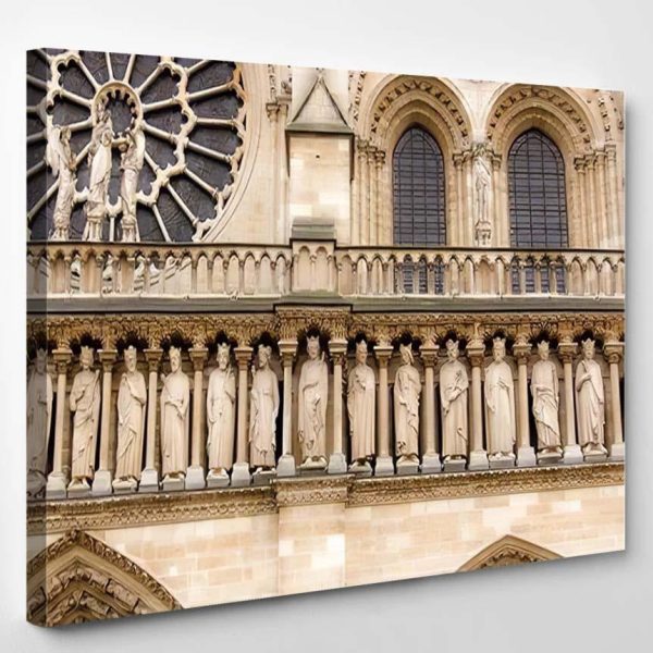 Closer Look Notre Dame Last Supper Christian Premium Multi Canvas Prints, Multi Piece Panel Canvas Luxury Gallery Wall Fine Art Print