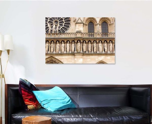 Closer Look Notre Dame Last Supper Christian Premium Multi Canvas Prints, Multi Piece Panel Canvas Luxury Gallery Wall Fine Art Print - Image 4