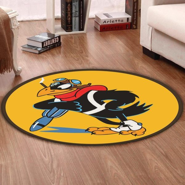 Aircraft Round Mat Aircraft Round Floor Mat Room Rugs Carpet Outdoor Rug Washable Rugs - Image 2