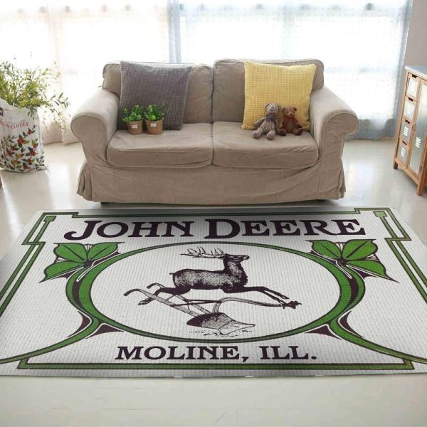 John Deere Area Rug Carpet