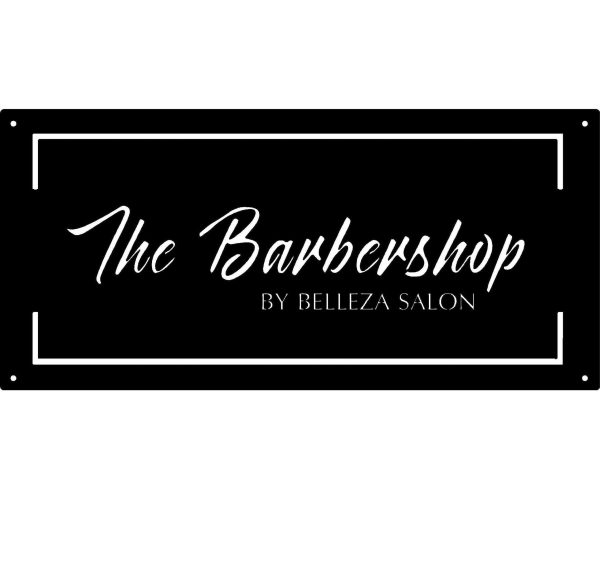 Custom Barbershop Name Metal Sign Barbershop Metal House Sign Decorati