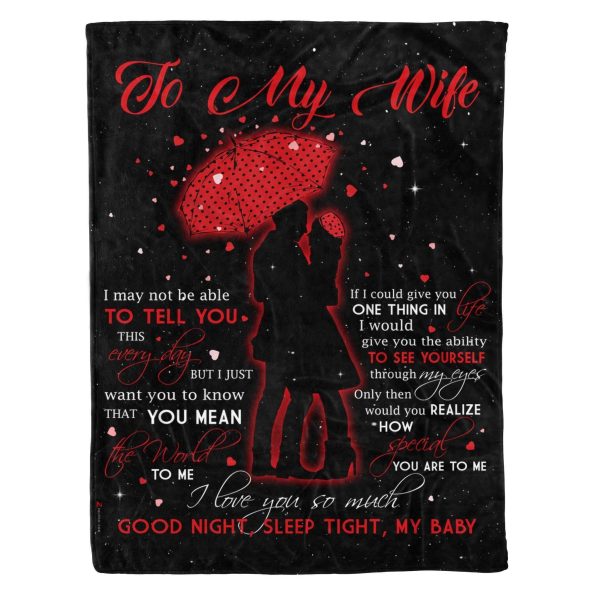 Fleece Blanket Blanket Gift For Wife How Special You Are To Me - Image 4