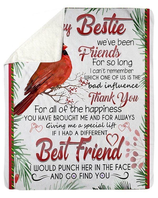 Cardinal To My Bestie If I Had A Different Best Friend I Would Punch H