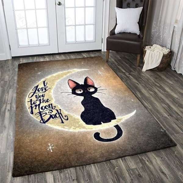 Cat Area Rugs For Living Room Rectangle Rug Bedroom Rugs Carpet Flooring Gift RS136022|Rosabella Print