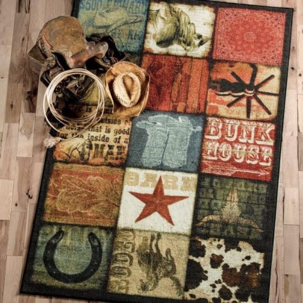 Cowboy Me63745 Area Rugs For Living Room Rectangle Rug Bedroom Rugs Carpet Flooring Gift RS137589|Rosabella Print