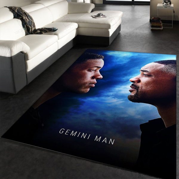 Gemini Man 2019 Movie Rectangle Rug Decor Area Rugs For Living Room Bedroom Kitchen Rugs Home Carpet Flooring Rs014332 Print