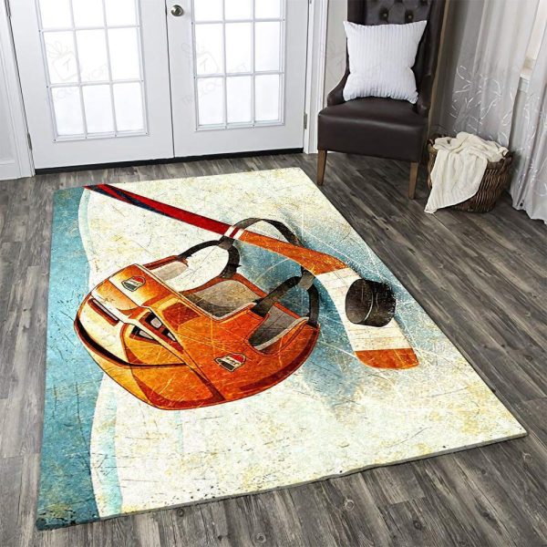 Hockey Rectangle Rug Decor Area Rugs For Living Room Bedroom Kitchen Rugs Home Carpet Flooring Rs015775 Print