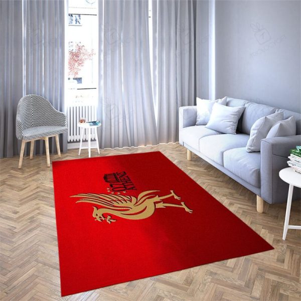 Liverpool Football Club 8 Rectangle Area Rugs Carpet For Living Room, Bedroom, Kitchen Rugs, Non-Slip Carpet Rp121165 Print